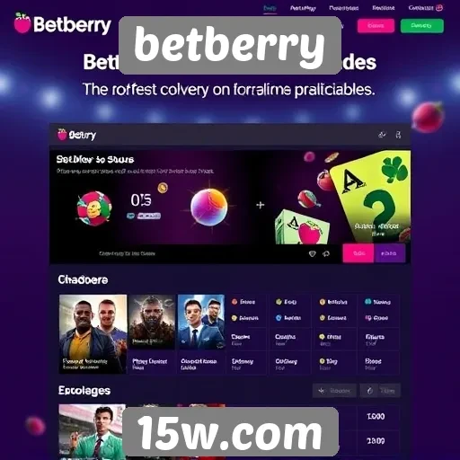 Novas funcionalidades do site Betberry